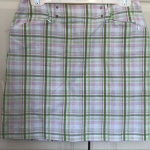 abacus women’s checker pattern skirt Size 36